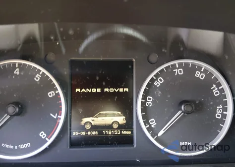 2012 Land Rover Range Rover Sport Hse из США, поврежденный, VIN SALSK2D48CA751625